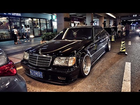 Видео: Идеальные Mercedes W140 и BMW E38 в Китае. Два года работы! 2 млн рублей.