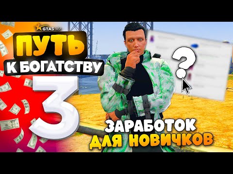 Видео: Быстрый ЗАРАБОТОК для Новичков на ГТА 5 РП 💯 - ПУТЬ к БОГАТСТВУ на ГТА 5 РП #3 (гта 5 рп)