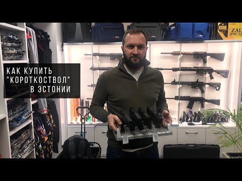 Видео: Как купить оружие в Эстонии. Дмитрий Ээманн рассказывает о мировой практике.