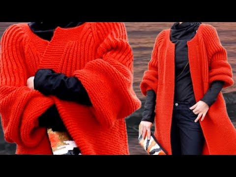 Видео: Вязание: Роскошные кардиганы, жакеты для женщин. Knitting: Luxurious cardigans, jackets for women.