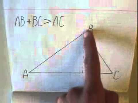 Видео: Теорема о соотношении между сторонами треугольника