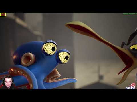 Видео: [#DarwinsParadox ] остросюжетный осьминожий геймплей Darwin's Paradox