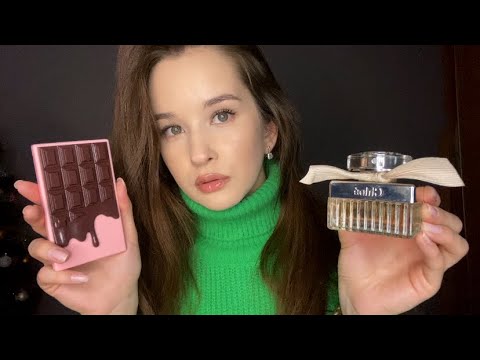 Видео: АСМР Распаковка посылки Золотое яблоко Косметика