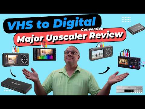 Видео: VHS to Digital — обзор Major Upscaler