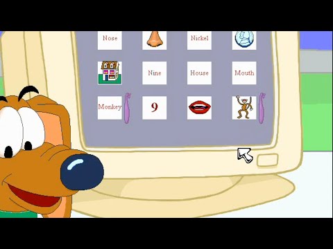 Видео: Jumpstart First Grade (1995) Компьютерная игра на соответствие и задания для чтения 15/30! (Часть...