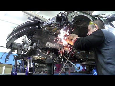 Видео: SUBARU Outback. Сварочные работы.