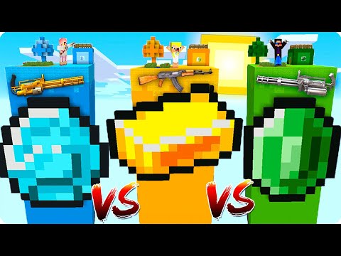 Видео: 💎ЧАНК АЛМАЗ vs ЗОЛОТО vs ИЗУМРУД В МАЙНКРАФТ! ШЕДИ ЛЕСКА И НУБИК MINECRAFT
