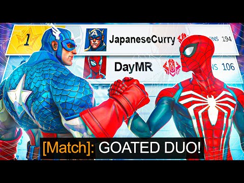 Видео: Когда КАПИТАН АМЕРИКА №1 РАНГА и ЧЕЛОВЕК-ПАУК ОБЪЕДИНЯЮТСЯ... | Marvel Rivals