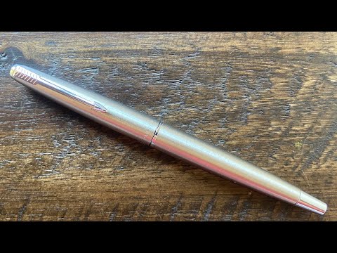 Видео: Перьевая ручка Parker 45 Flighter с пером X