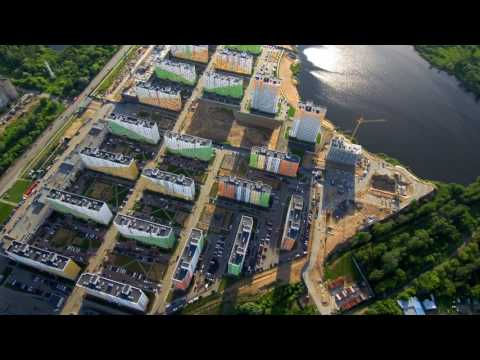 Видео: Микрорайон Бурнаковский с высоты, Нижний Новгород