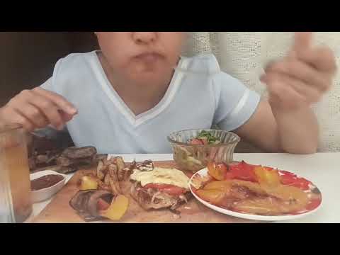 Видео: Мукбанг мясо по французски