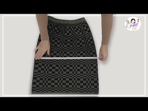 Видео: DIY] Не выбрасывайте юбку, которую не носите. Вы только посмотрите. Вы никогда не пожалеете об этом.