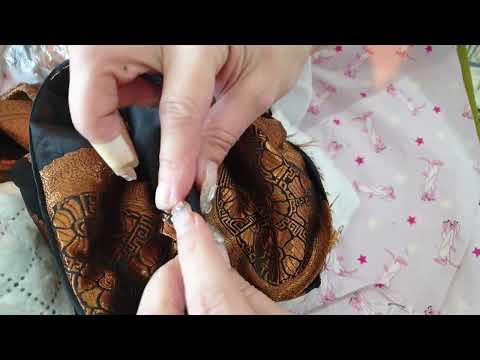 Видео: #онлайн Дээл.  Ханцуйны эмжээр нийлүүлж, өнгө дотор оёх арга.