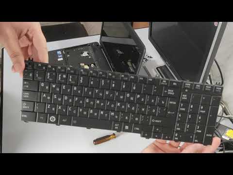 Видео: Полная разборка ноутбука Toshiba C660 Complete disassembly of the Toshiba C660 laptop