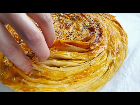 Видео: ҚАТПАРЛЫ ҚАТТАМА😍Ең дәмді әрі оңай  рецепт. Қаттама. Катлама. Слоеные лепешки. Пәтір нан.