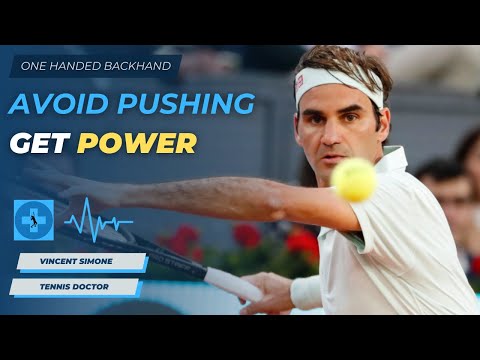 Видео: Как избежать толчка при ударе справа и сразу же наносить мощный удар в мужском теннисе за 5 шагов