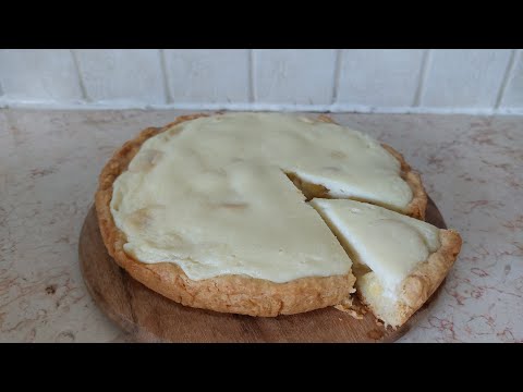 Видео: Simple banana pie-Банановый пирог, быстро и просто