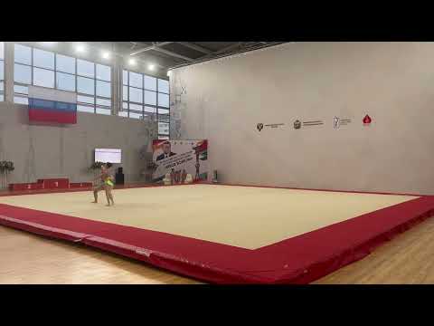 Видео: ЖП 1 спортивный разряд, Воробьёва Полина - Морозова ВалерияДК «Машиностроитель»Балансовое упражнение