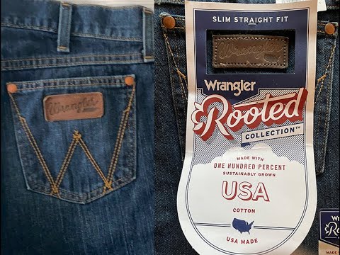 Видео: Джинсы - Wrangler Rooted Collection ОБЗОР