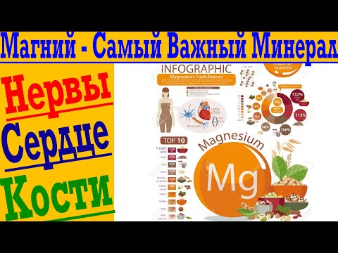 Видео: Магний – самый важный минерал! Нервы ! Сердце ! Кости ! Какой МАГНИЙ пить и сколько?