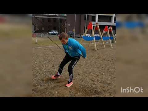 Видео: Упражнения с лыжным эспандером