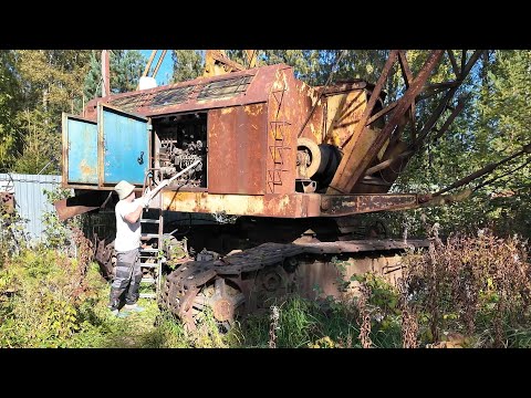 Видео: Включаем рубильник крана спустя 27 лет простоя! Жахнет?!