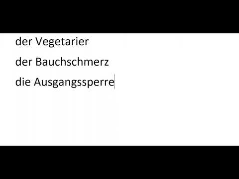 Видео: 44  главных слов в немецком! Изучение немецкого