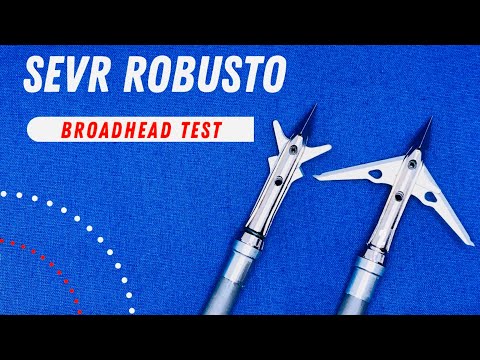 Видео: SEVR ROBUSTO 150 гр (для арбалетов и блочных стрел) Тест наконечника брода — лучший результат в 2...