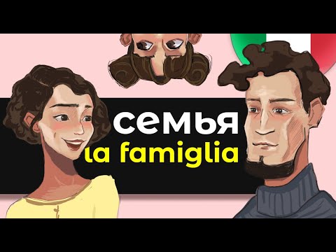 Видео: Итальянский с нуля. Lezione 4: Семья La famiglia. Глагол Essere. (A1)