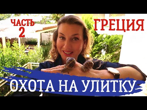 Видео: Охота на улитку-2 🐌 Рецепт приготовления. Алёна Фортунаки🇬🇷Крит-Гид