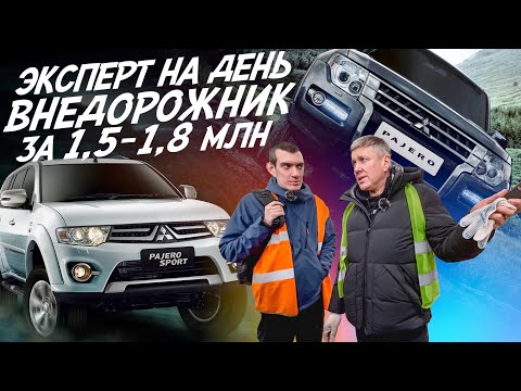 Видео: ЭКСПЕРТ НА ДЕНЬ! ВНЕДОРОЖНИК ЗА 1.6-1.8 МЛН! MITSUBISHI PAJERO SPORT, PAJERO IV, L200! АВТОПОДБОР