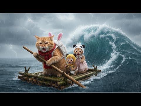 Видео: Вдохновляющие и расслабляющие истории о кошках 🐾✨ Трогательные истории о котёнке Тигрёнке, его ры...