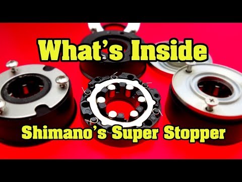 Видео: Как обслужить и собрать стопор обратного хода Shimano Super Stopper крупным планом и в формате 4K.