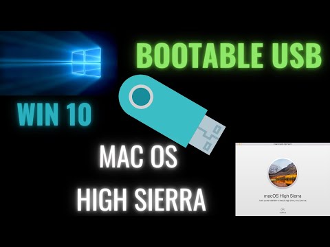 Видео: КАК СОЗДАТЬ ЗАГРУЗОЧНУЮ СИСТЕМУ MAC OSX HIGH SIERRA WIN 10 | РУКОВОДСТВО 2023 | ЧИТАТЬ ОПИСАНИЕ (...