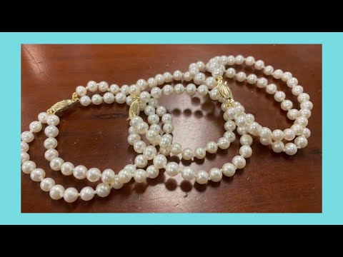Видео: Перетяните жемчужное ожерелье или браслет: полезные идеи по устранению неполадок