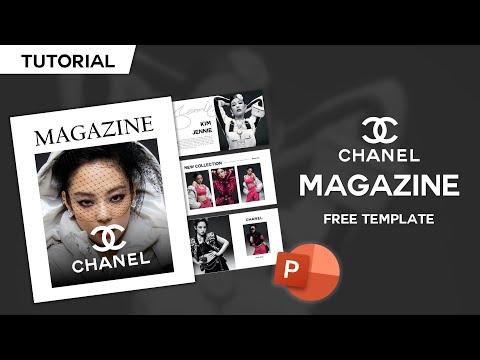 Видео: Chanel Журнал Презентация! 🥵 | PowerPoint Сабақ | Тегін Шаблон