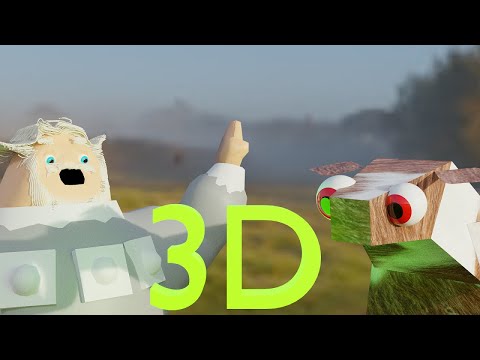 Видео: 3  Безумца 3D:  Добрыня стал коровой?