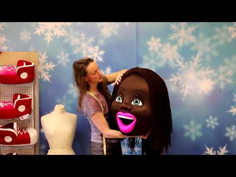 Видео: Ростовая кукла бразильянка обзор головы с разными волосами