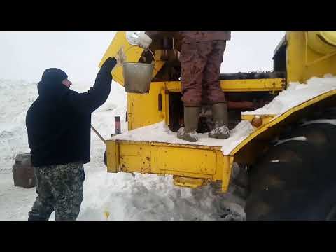 Видео: 30 января заводим дт и к701 расчищатся