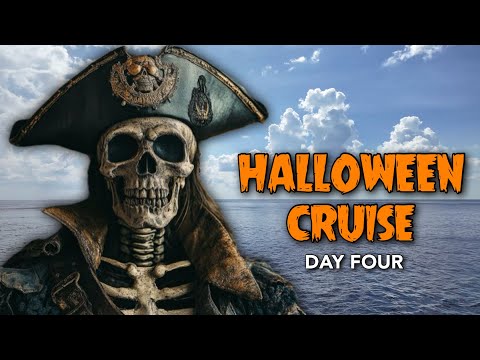Видео: Пиратская ночь в море в нашем круизе Disney Treasure HALLOWEEN 2025