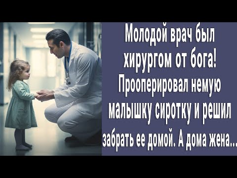 Видео: Молодой врач хирург от бога! Прооперировал немую малышку сиротку и решил забрать ее домой. А дома...