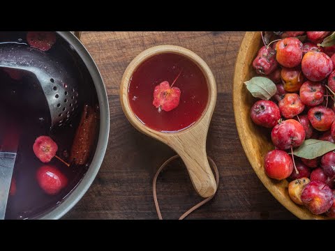 Видео: Глинтвейн с крабовым яблочным сидром