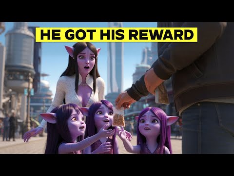 Видео: Он каждый день давал еду потерянным инопланетным детям, не зная, что их мать — Галактическая Коро...