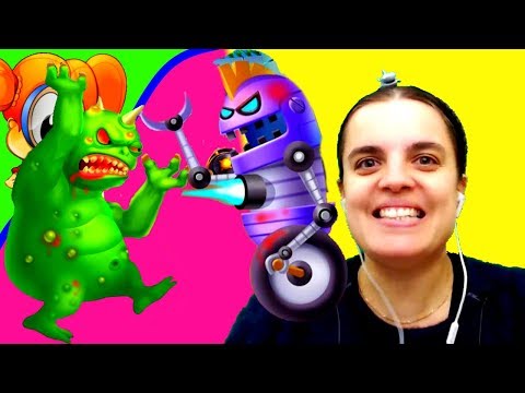 Видео: БолтушкА ВеселушкА и новая Часть МОНСТР Крафт! ИГРЫ и Прохождения