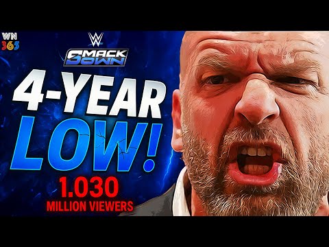 Видео: НИЗКИЕ РЕЙТИНГИ WWE SmackDown ЗА 4 ГОДА! | НИЗКИЙ ПРИБЫЛЬ ЗРИТЕЛЕЙ WWE NXT И AEW Dynamite!