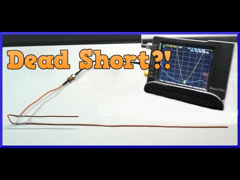 Видео: Как работают антенны J-образной формы, если они закорочены на землю?