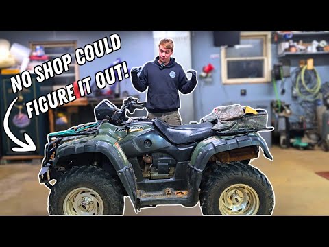 Видео: Ни в одном магазине не смогли разобраться, почему этот квадроцикл не заводится.