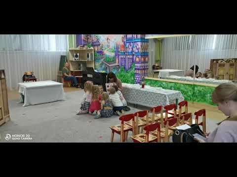 Видео: Занятие в средней группе "Волшебный мир театра" НОД, развитие речи