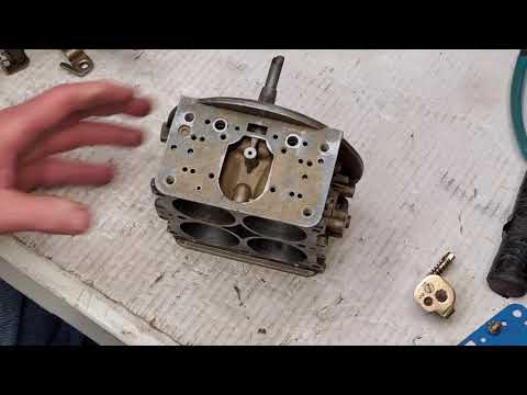 Видео: *Часть 2* Переделка карбюратора Holley с двухконтурной смеси холостого хода на четырехконтурную