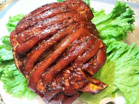 Видео: Праздничная СВИНАЯ РУЛЬКА.  Самый вкусный и простой рецепт!  Roasted Pork.